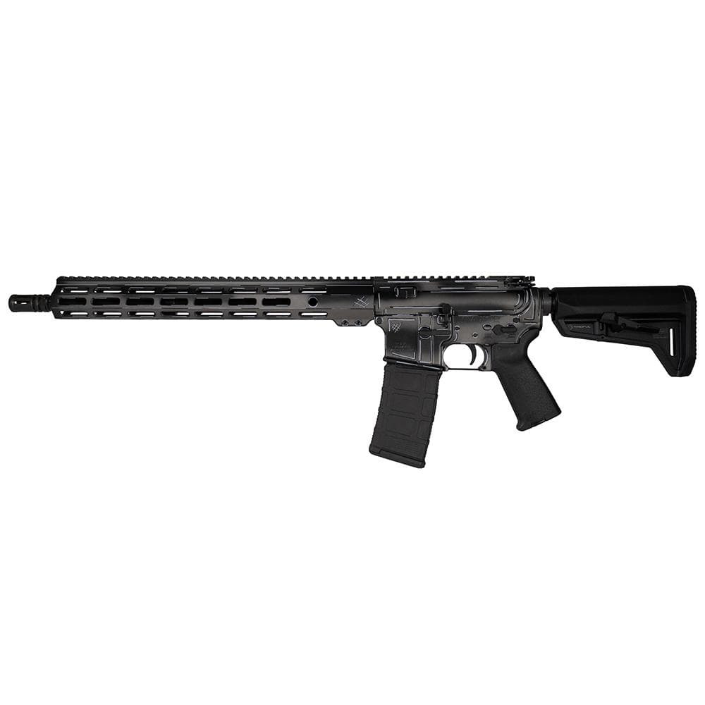 Shark Coast Tactical "Anime-Black" Rifle 5.56mm 10rd Magazine 16" Barrel 15" MLOK Handguard California Compliant