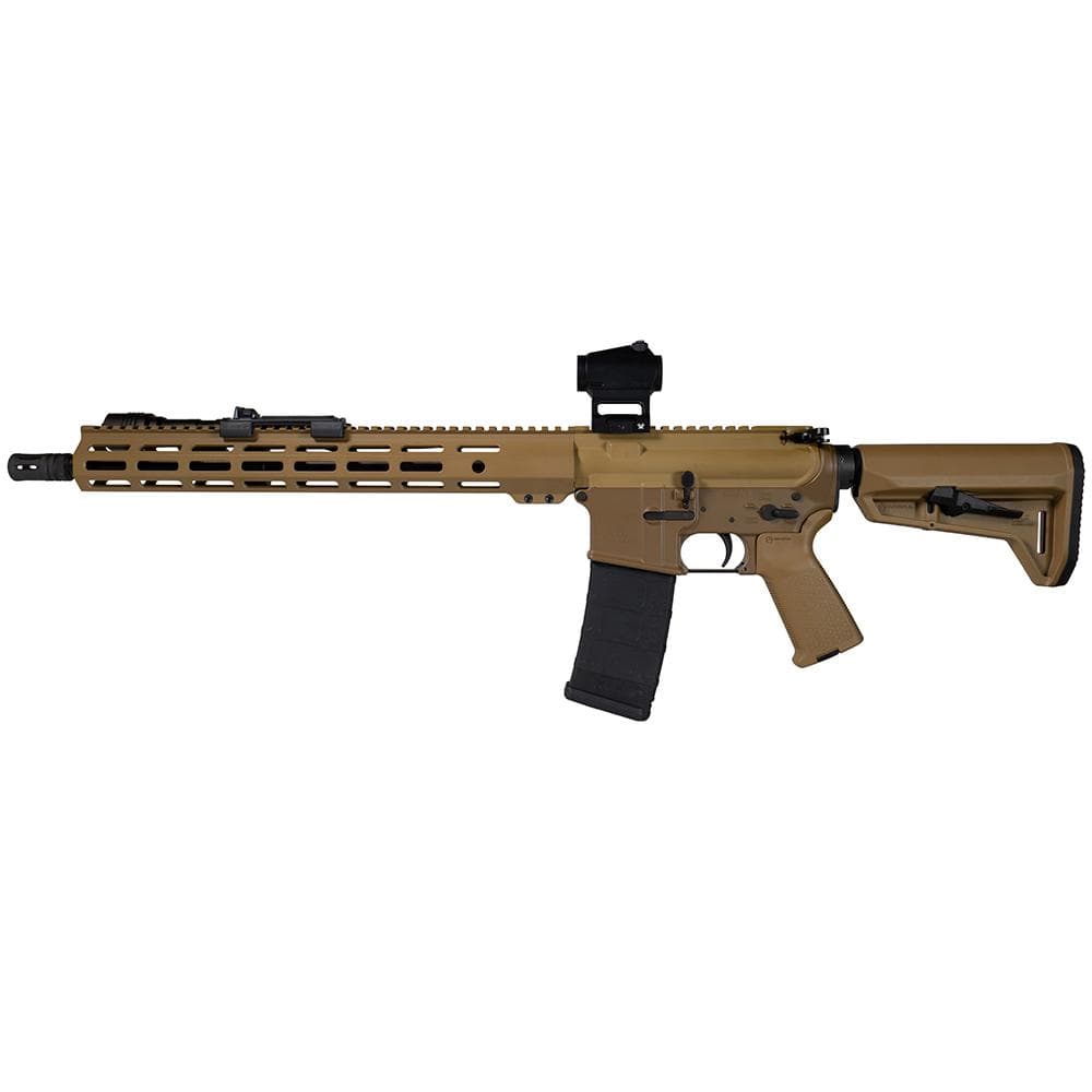 Shark Coast Tactical "Sunrise" AR-15 Rifle 5.56mm 30rd Magazine 16" Barrel 15" Handguard Vortex Crossfire & Streamlight Protac Carry Bag