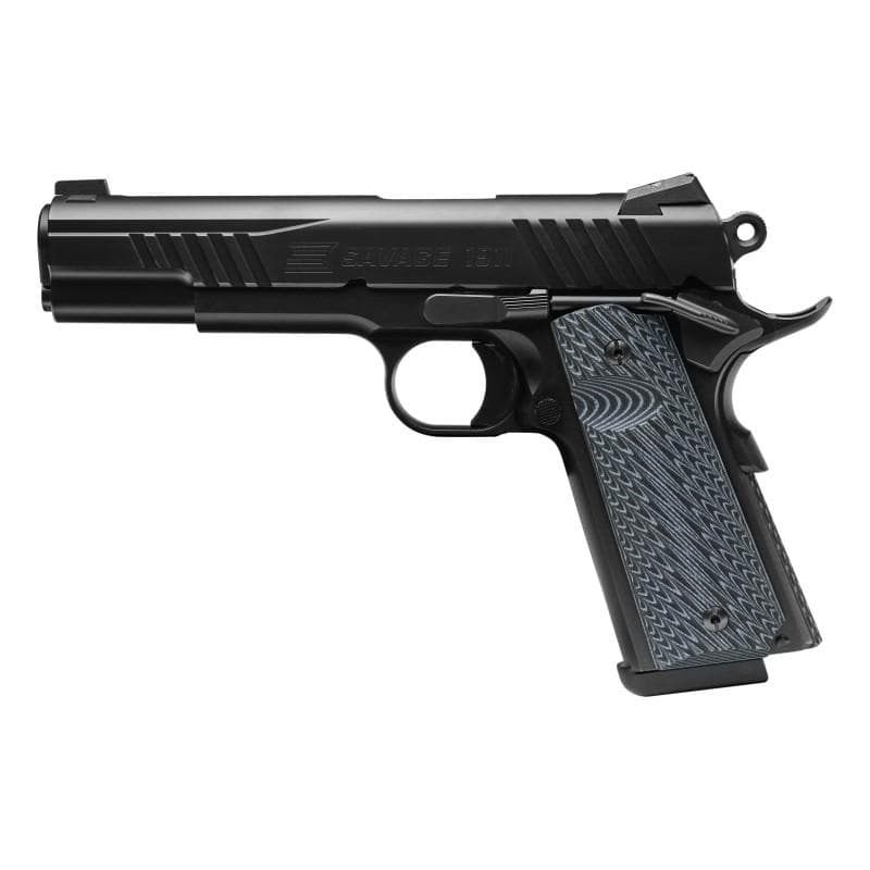 Savage 1911 Gov't Style Handgun 9mm Luger 10rd Magazines (2) 5" Barrel Black