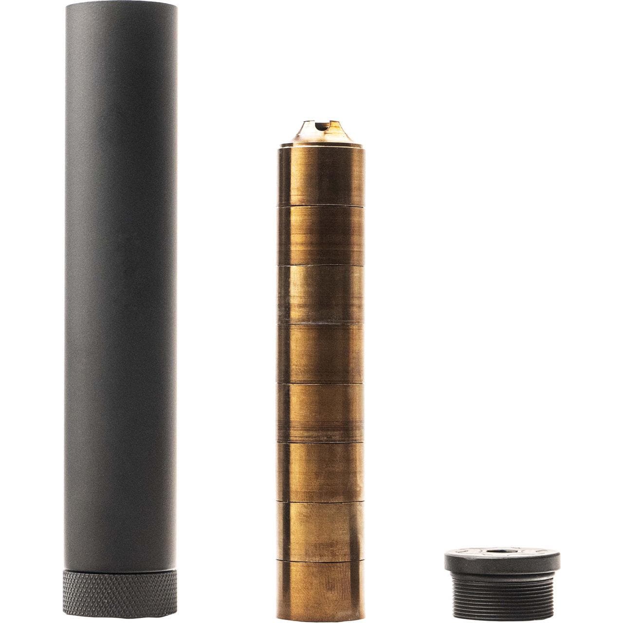 CMMG Zeroed 22 Gen 2 Direct Thread Suppressor 22 LR Stainless Steel Black