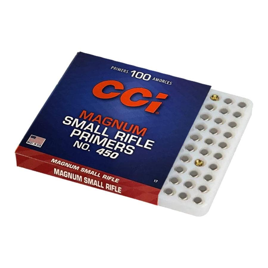 CCI Standard Primers #450 Mag Small Rifle 1000/ct