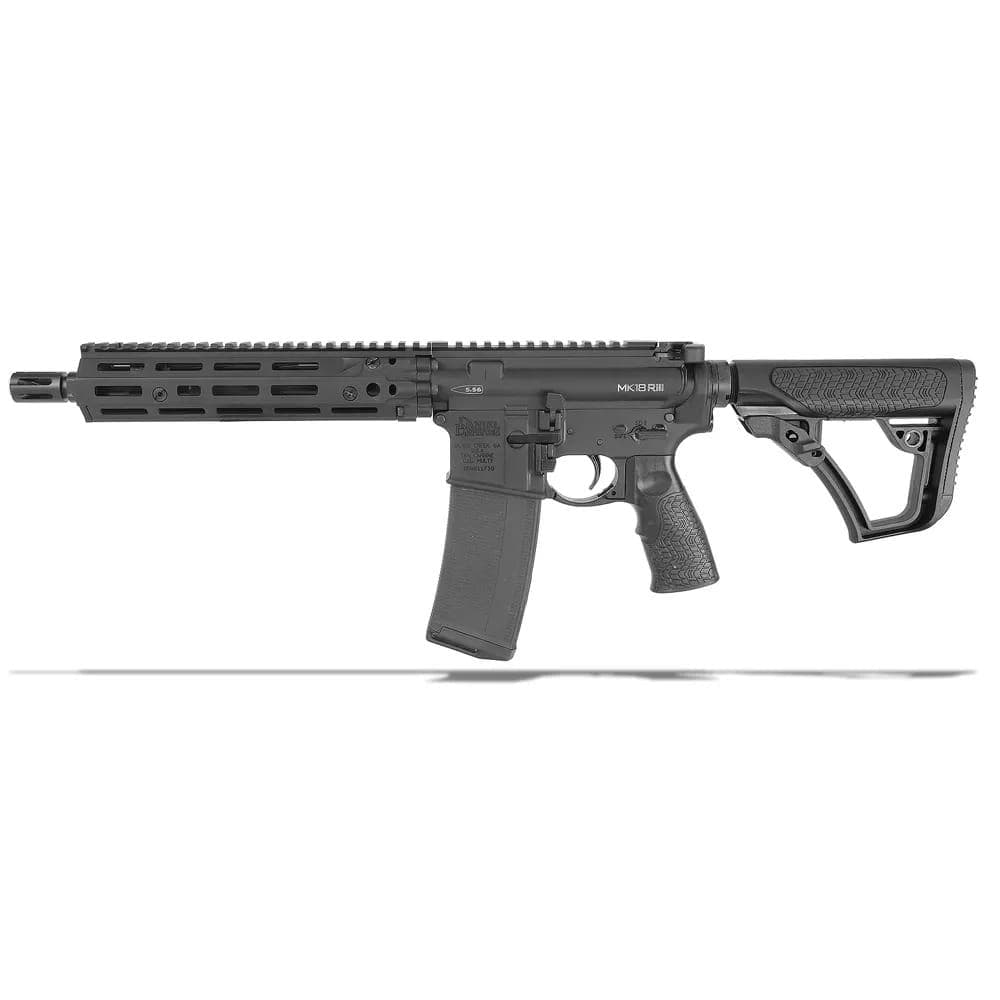 Daniel Defense DD4 MK18 RIII SBR Rifle 5.56mm 32rd Magazine 10.3" Barrel Black