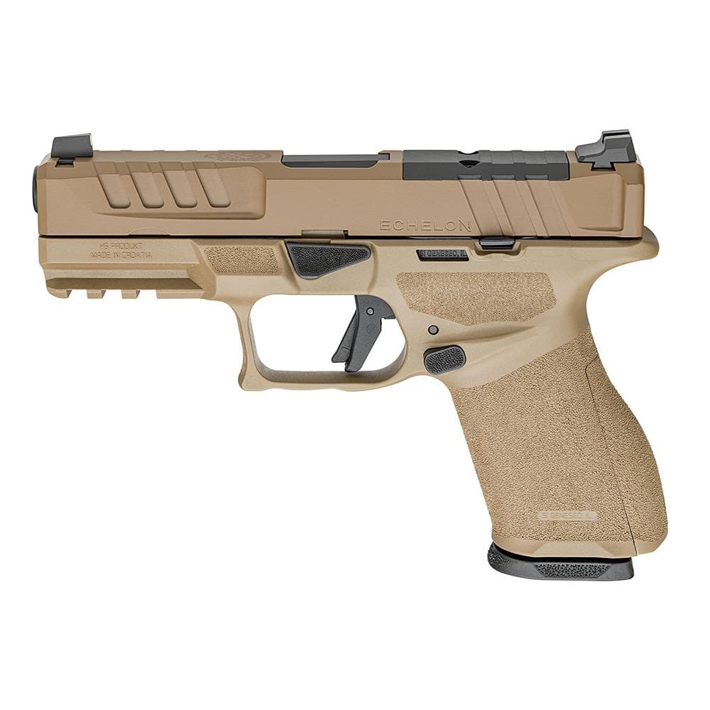 Springfield Echelon 4.0C Handgun 9mm Luger 10(2)rd Magazines 4" Barrel Optic Ready FDE Finish
