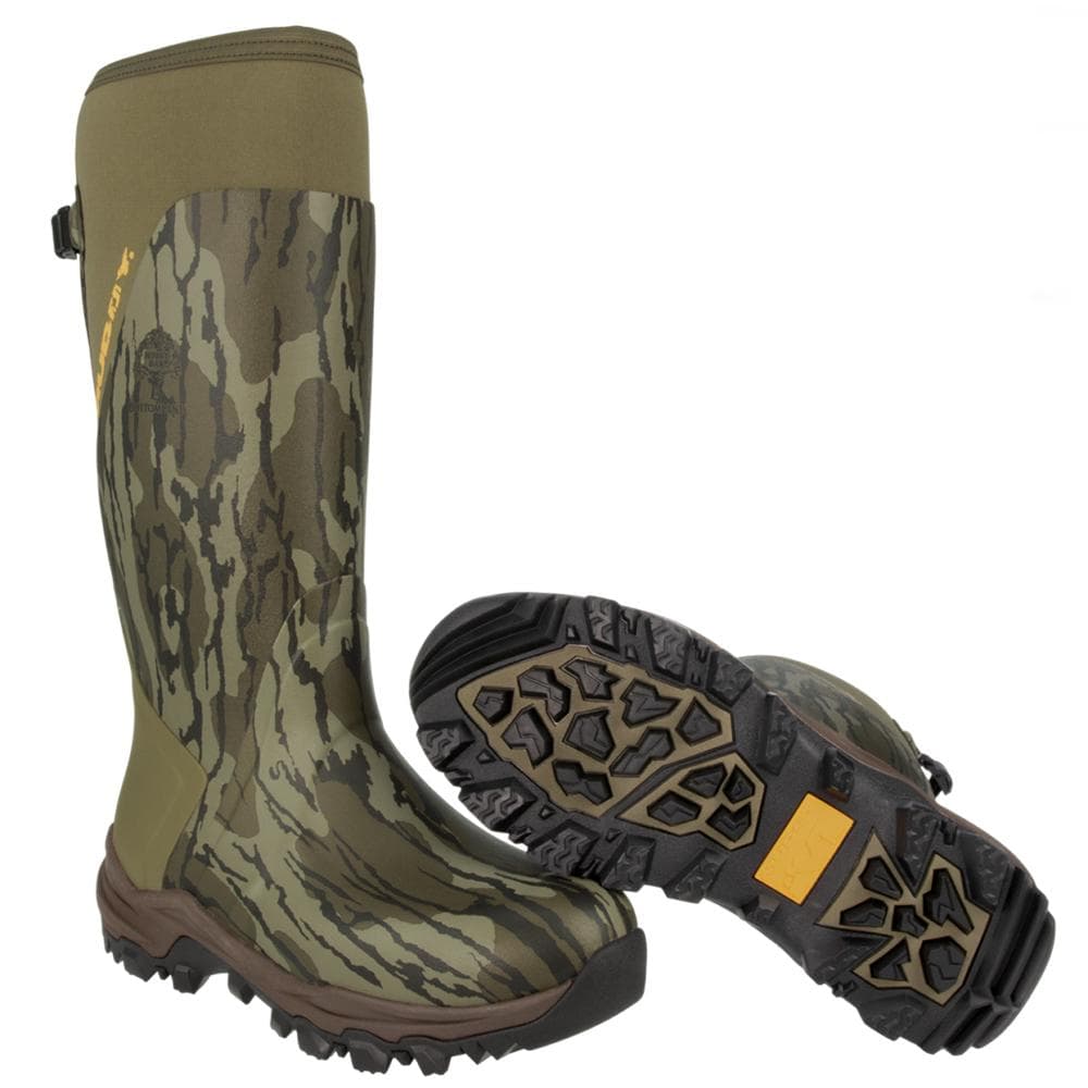 Muddy DV8 17" Non-Insulated Boots Mossy Oak Bottomland Size 13D