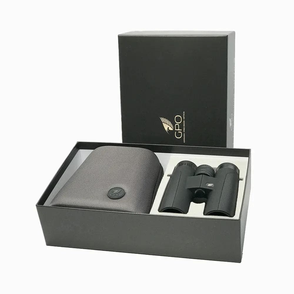 GPO Passion ED Binoculars 10x42 Charcoal Black