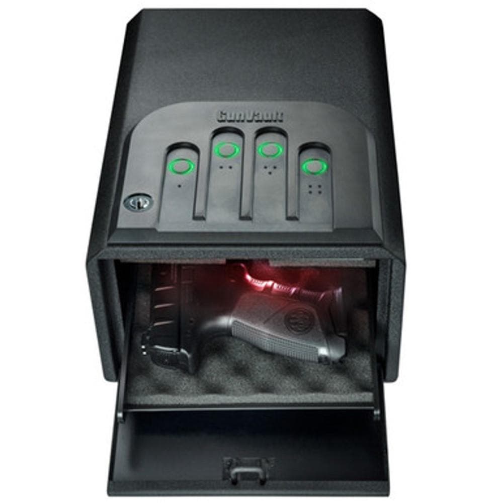 GunVault MiniVault 1 Gun Keypad Vault 5.48" x 8.3" x 12"