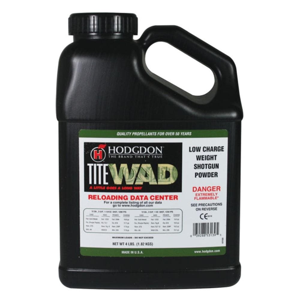 Hodgdon TITEWAD Shotshell & Handgun Powder 4 lbs