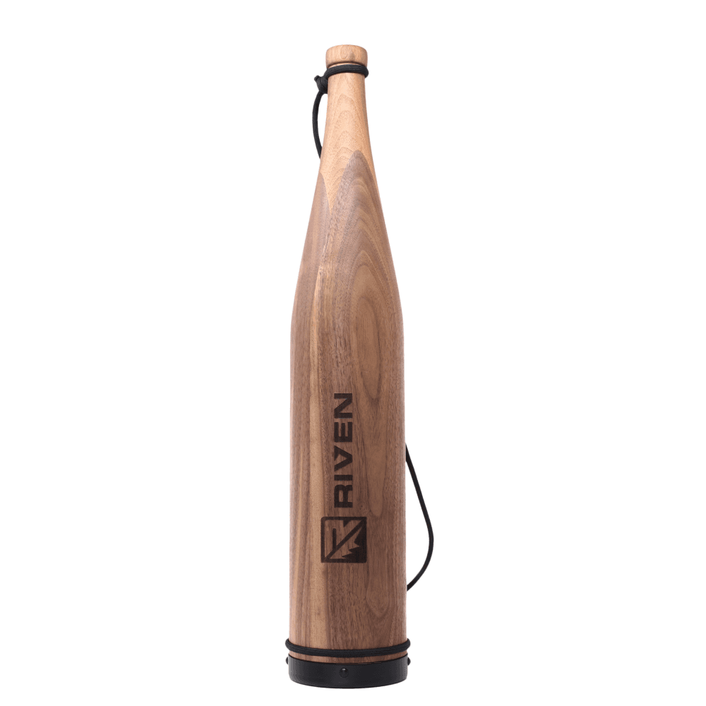 Riven Cambium Elk Bugle Tube Black Walnut