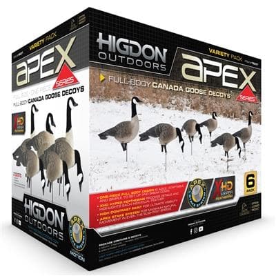 Higdon Outdoors APEX Full-Size Full-Body Variety Pack - Canada Goose