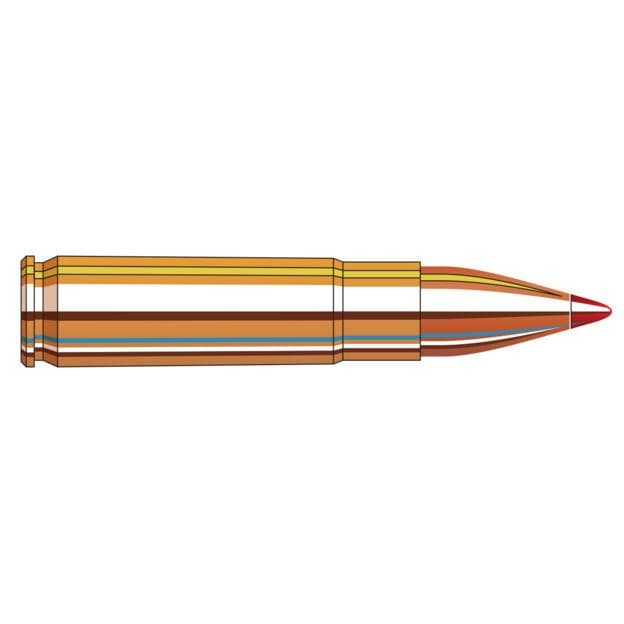 Hornady Black Rifle Ammunition 300 Blackout 110gr NTX 2070 fps 20/ct