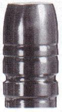 Lee Round Flat Nose Pistol Mould - Double Cavity (Handles Included) .430" 310 gr