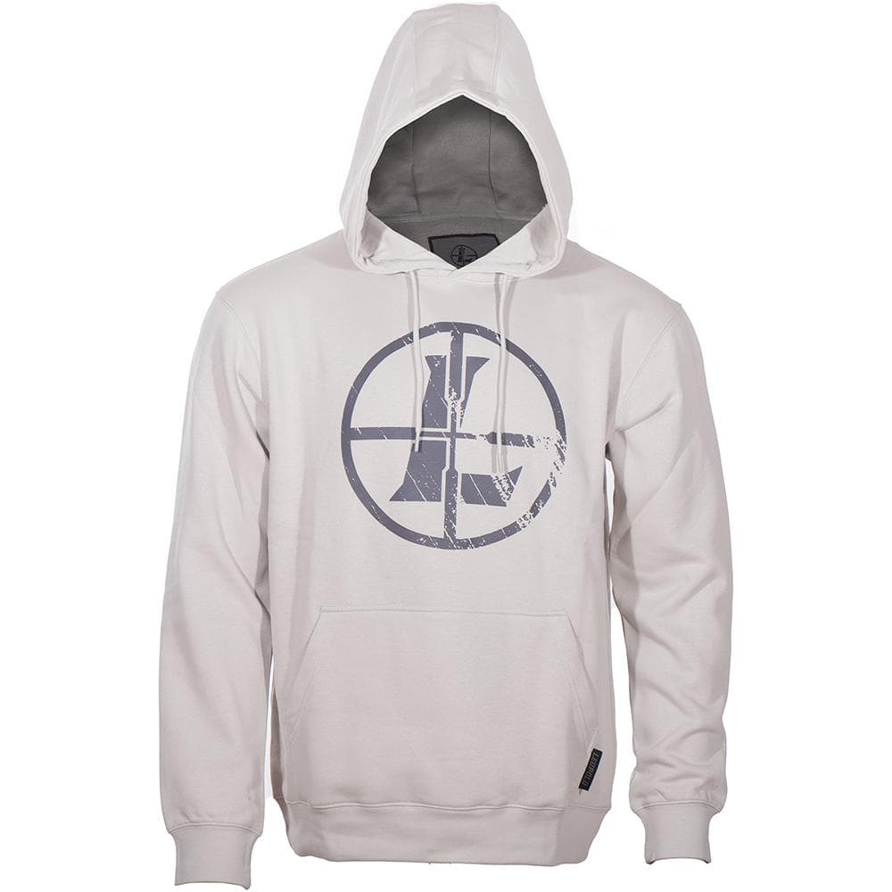 Leupold Distressed Reticle Hoodie Bone XL