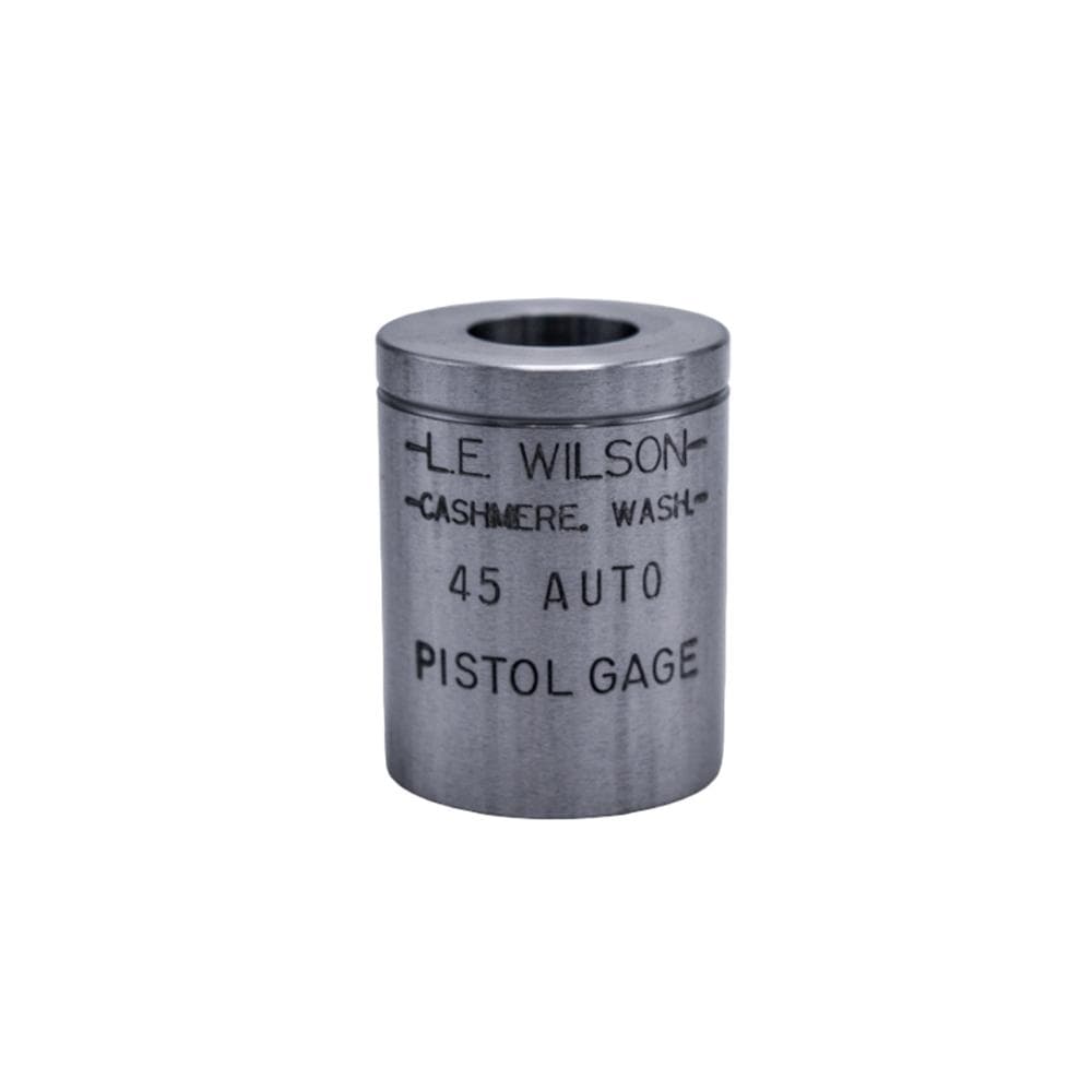 L.E. Wilson Pistol Max Gage .45 Auto