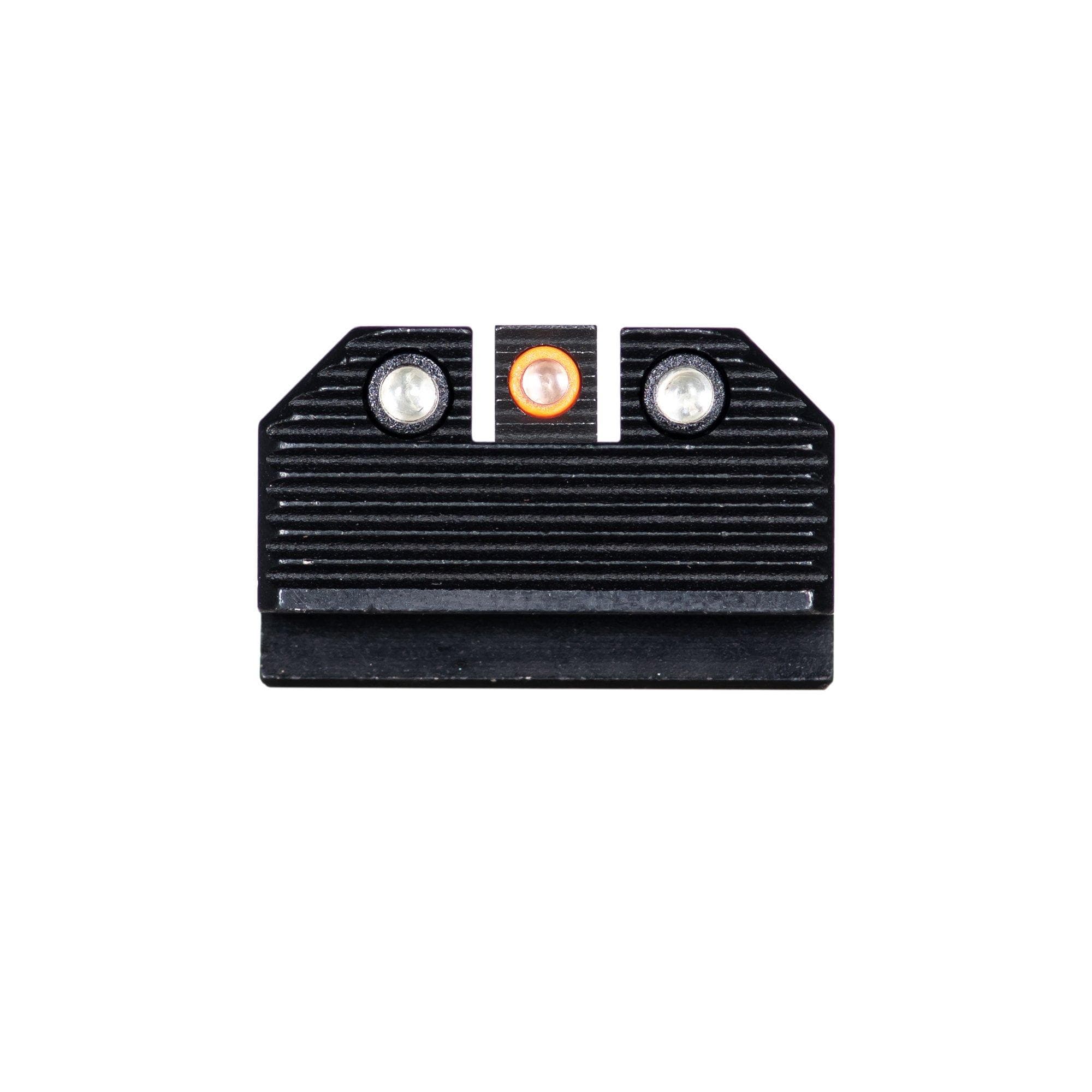 Night Fision Optics Ready Stealth Night Sight Set Orange Front Black Rear for Glock 43x MOS