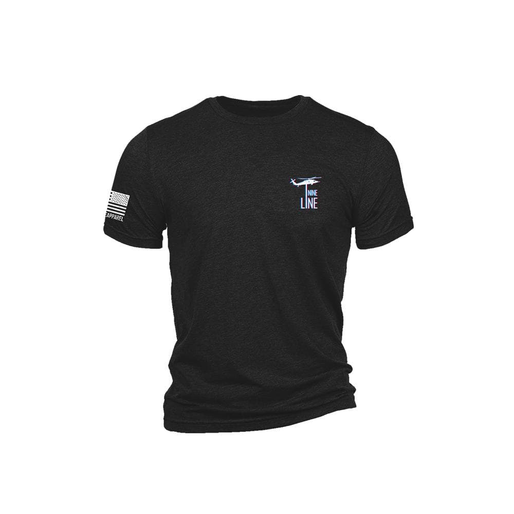 Nine Line Belt Fed Triblend Short Sleeve Shirt Black M