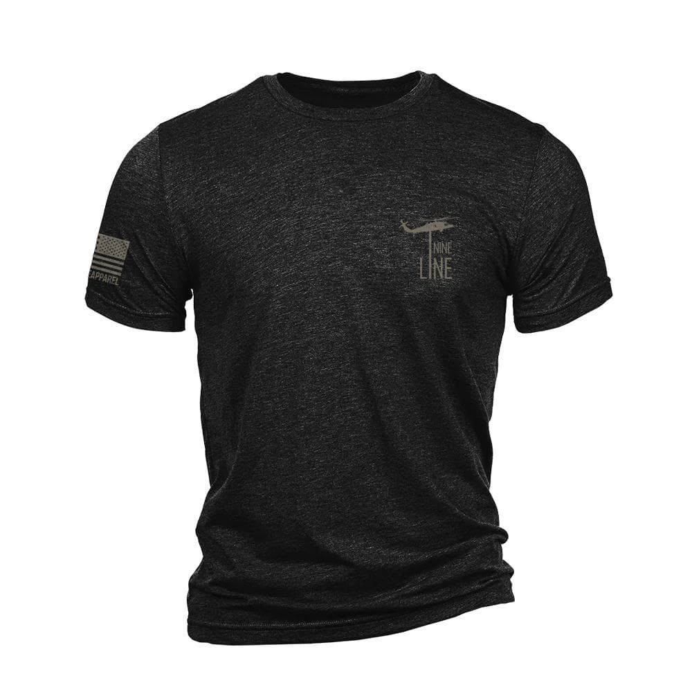 Nine Line Tactical Trash Panda Tri-Blend T-Shirt Black L
