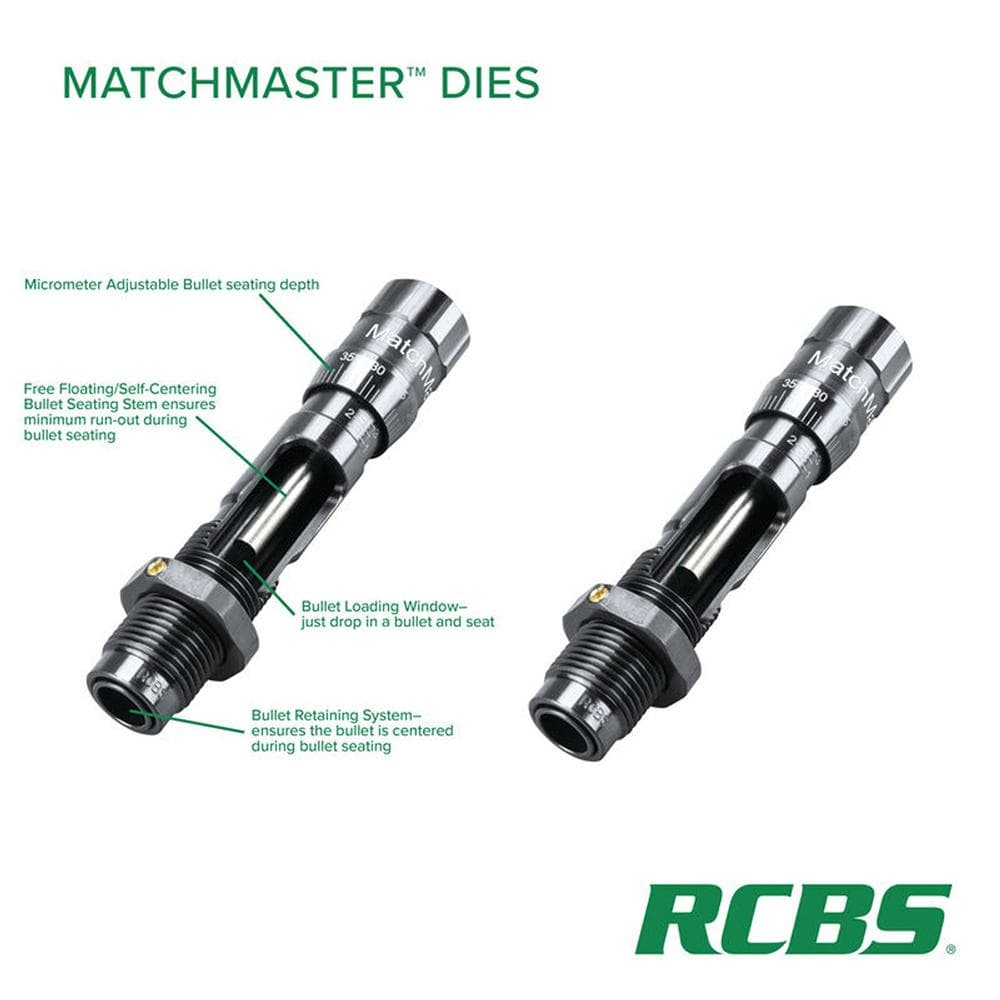 RCBS Matchmaster Competition Full-Length Bushing Die Set .260 Remington