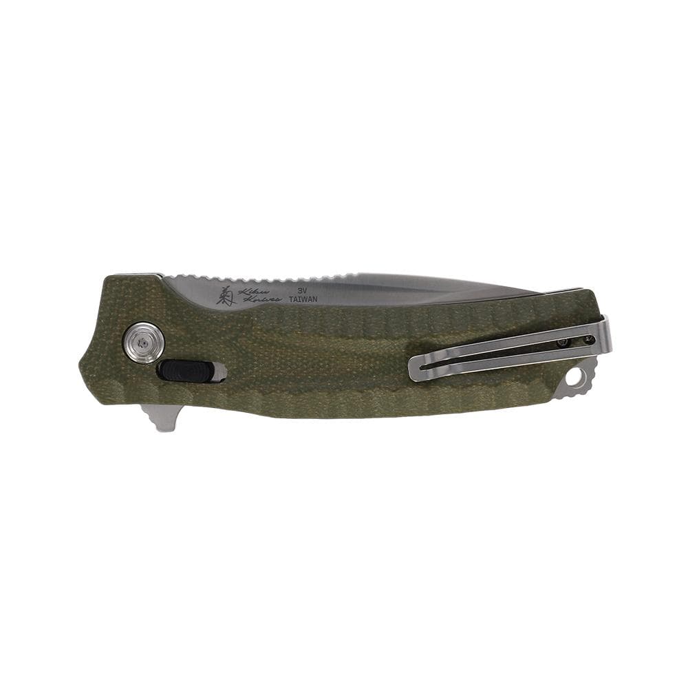 SOG Knives Hidaka XR Folding Knife 4" Modified Tanto Blade Olive Box