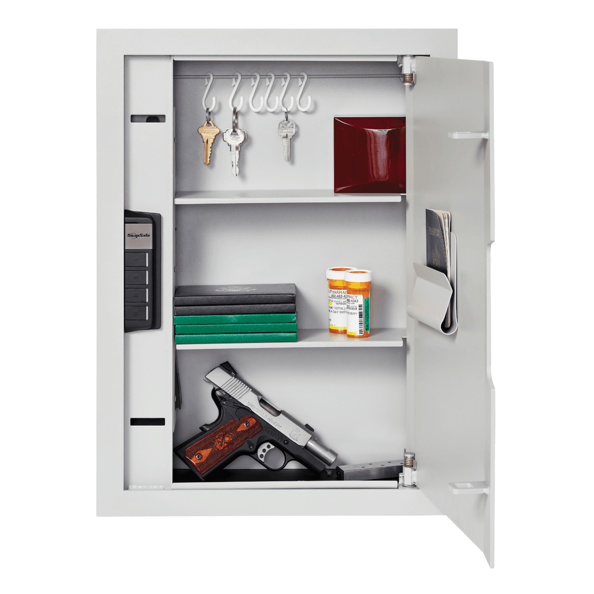 SnapSafe Electronic In-Wall Safe