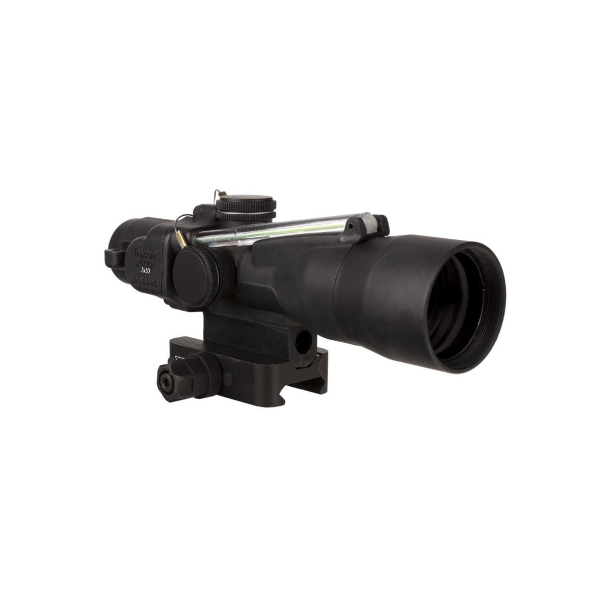 Trijicon Compact ACOG 3x30 Rifle Scope Green Horseshoe/Dot 7.62x39/123gr. Illuminated Black