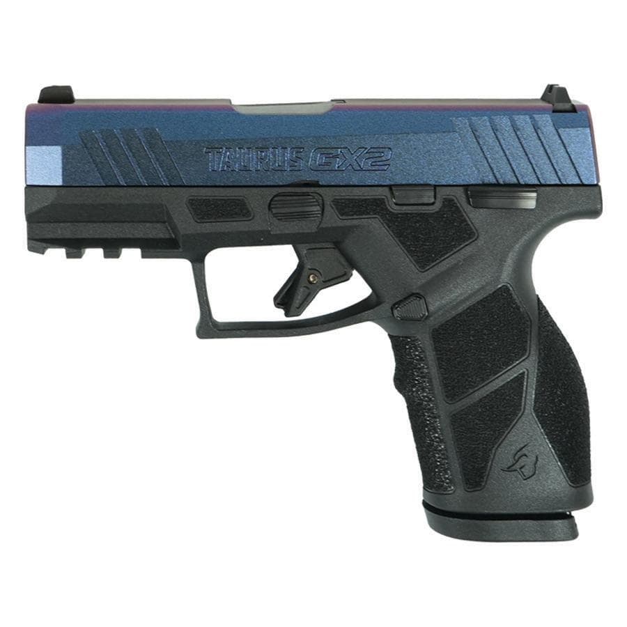 Taurus GX2 "Mongoose Purple" Handgun 9mm Luger 13rd Magazines (2) 3.38" Barrel Black Frame/Custom Slide