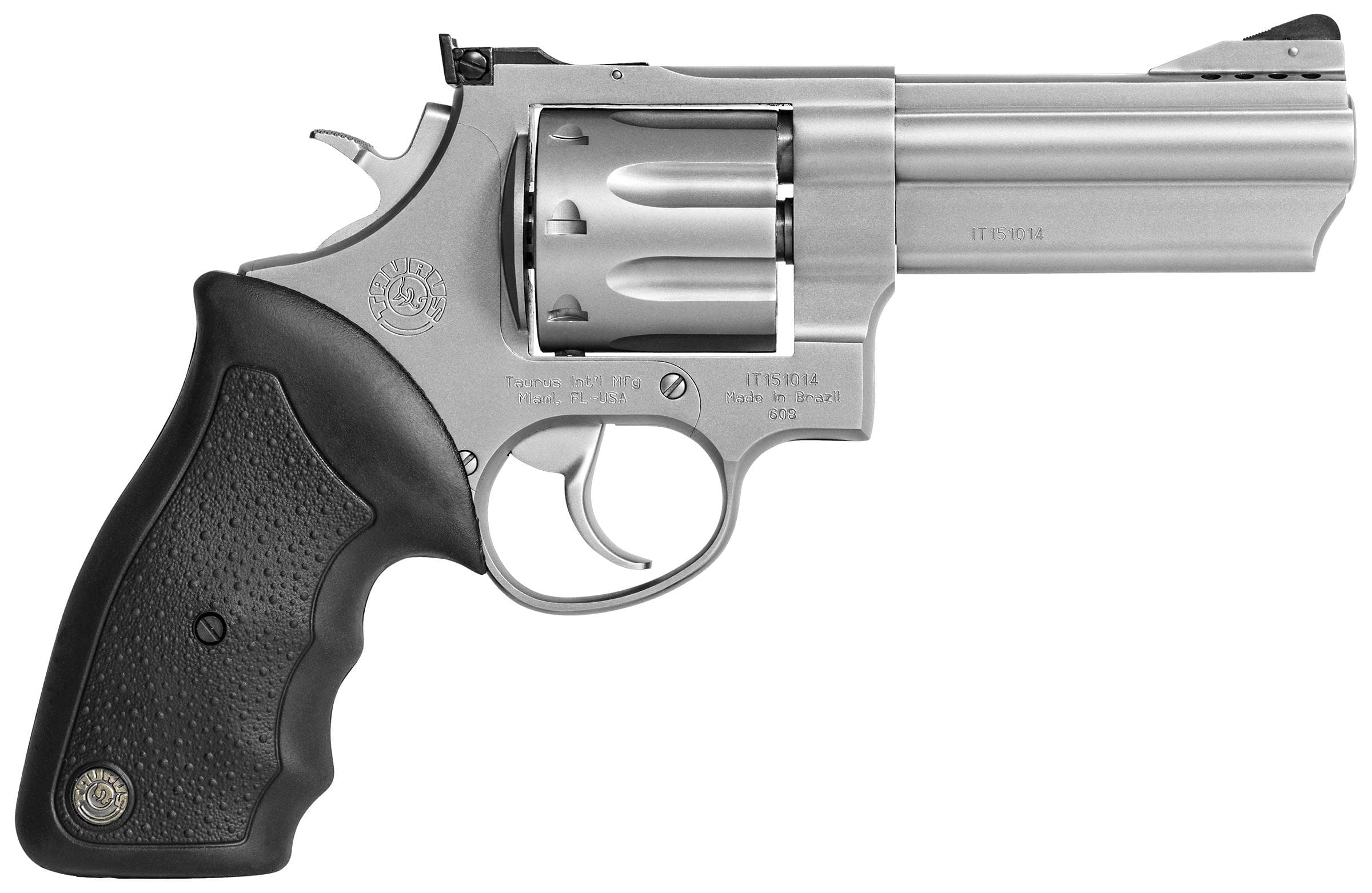 Taurus 608 Handgun .357 Mag 8rd Capacity 4" Barrel Matte Stainless Finish