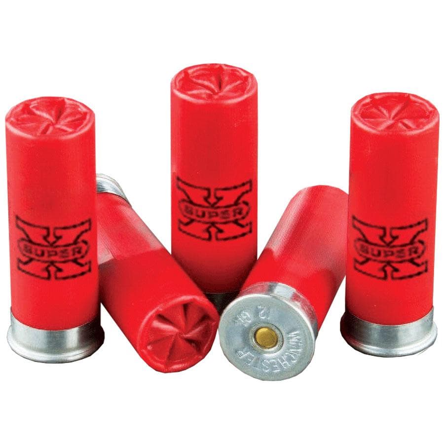 Winchester Super-X High-Brass Shotshells 12 ga 2-3/4" 1-1/4 oz 1330 fps #4 25/ct