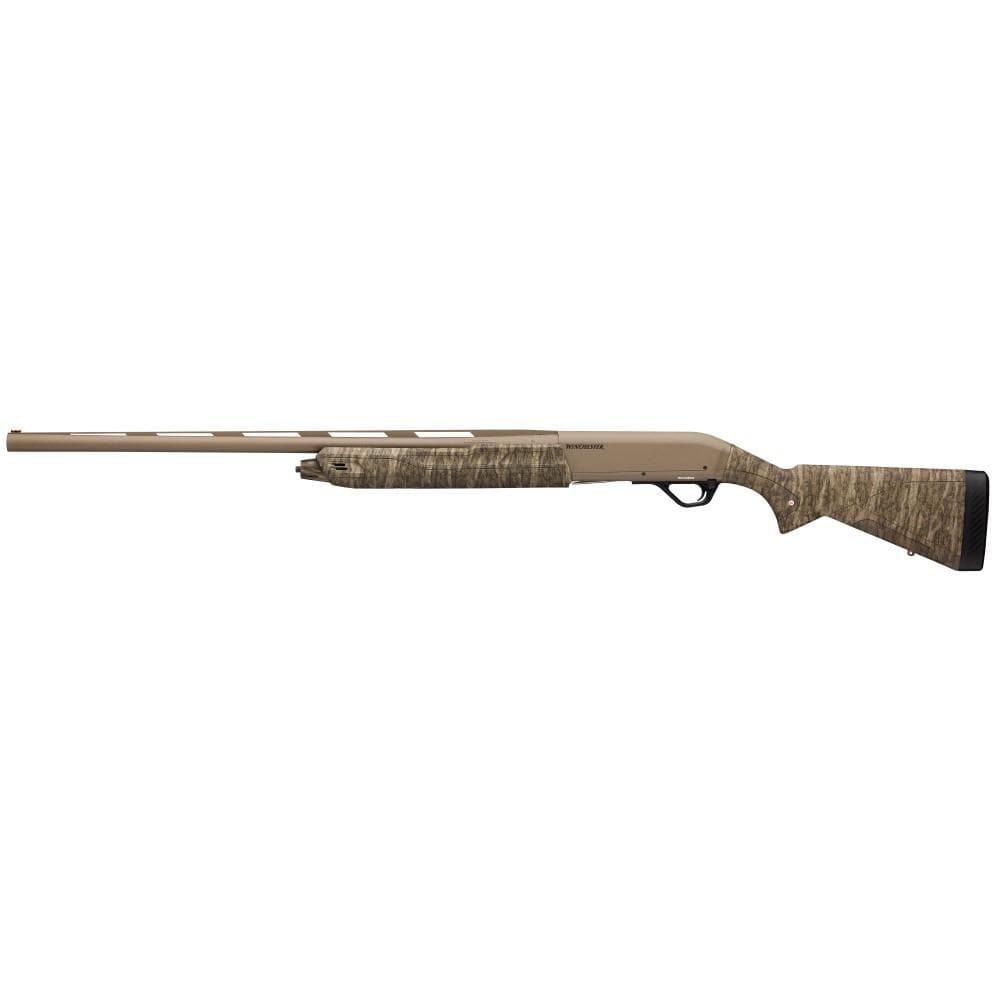 Winchester SX4 Hybrid Hunter Shotgun 12 ga 3.5" Chamber 4/rd 28" FDE Barrel Mossy Oak Bottomland Synthetic Stock