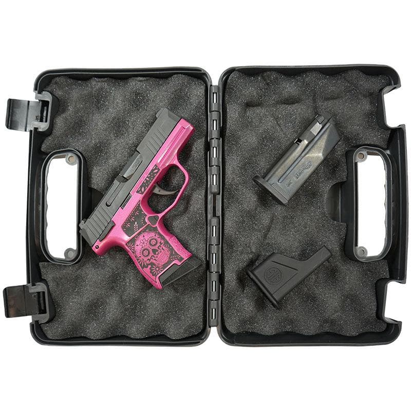 Sig Sauer P365-380-BSS-MS Exclusive "Sugar Skull" Pink Medusa Handgun .380 10rd Magazines (2) 3.1" Barrel