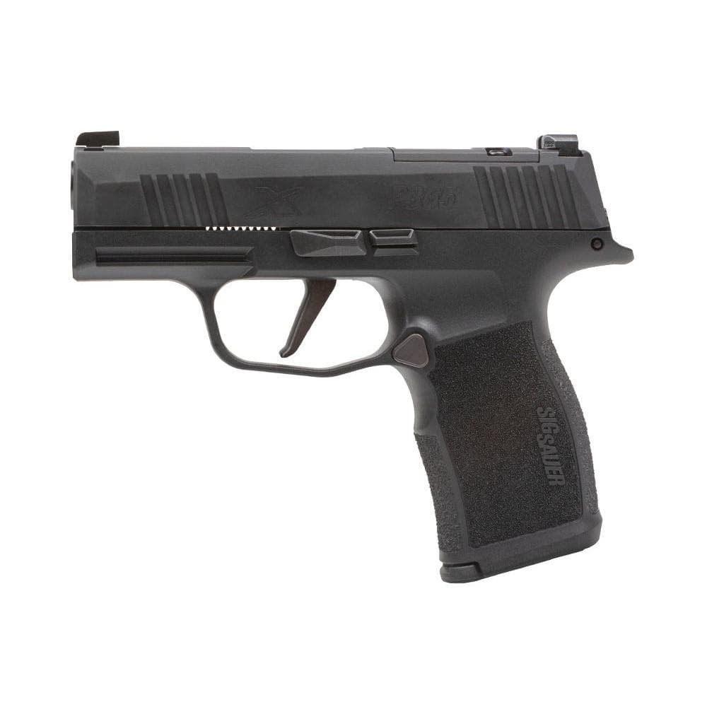 Sig Sauer P365X Handgun 9mm 12rd Magazines (2) 3.1" Barrel Black X-Grip Nitron