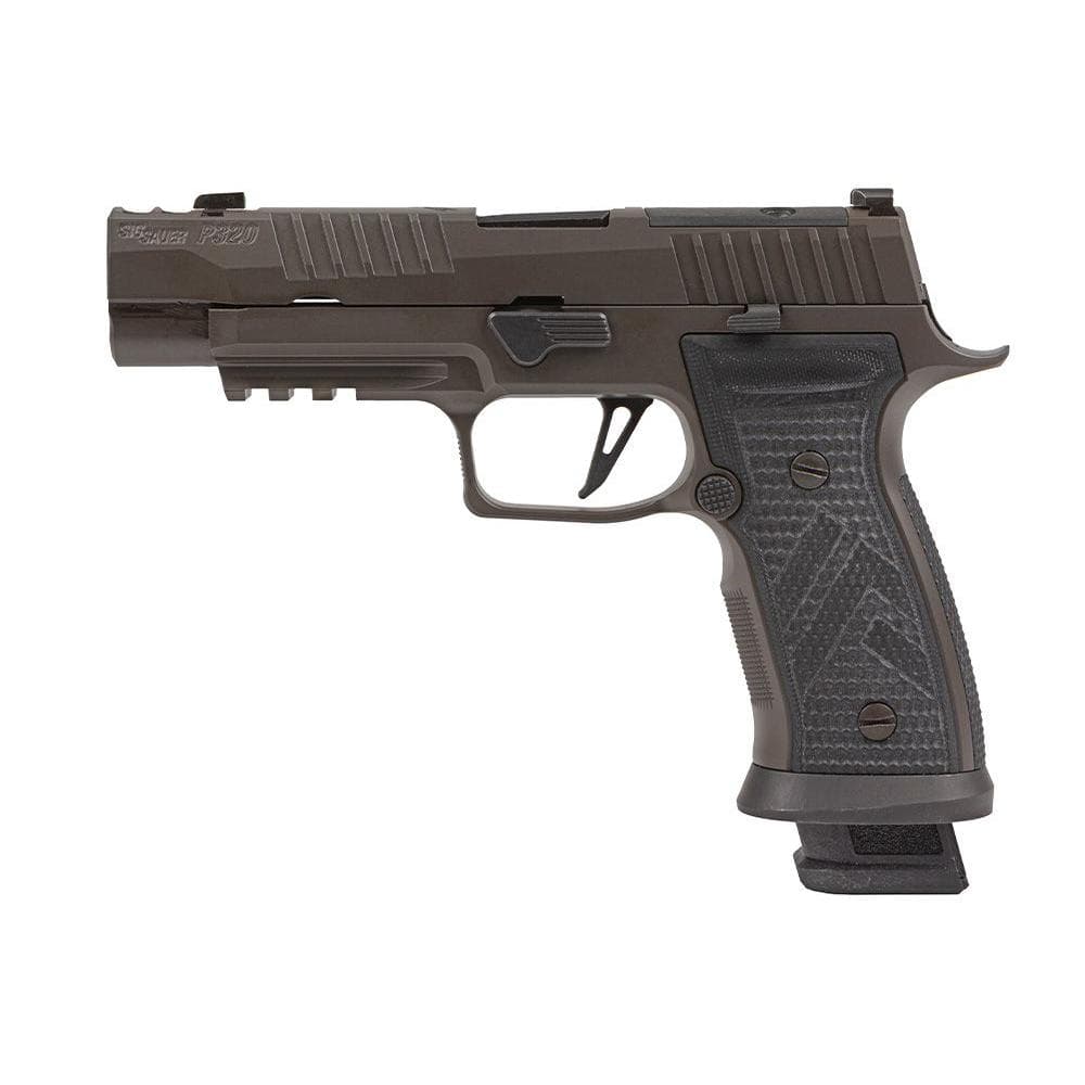 Sig P320 AXG Legion Handgun 9mm Luger 21rd Magazines(3) 3.9" Barrel Optic Ready