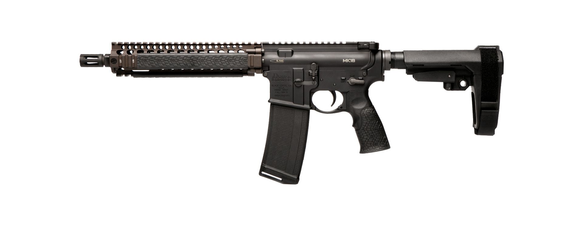 Daniel Defense DDM4 MK18 Pistol (FDE)