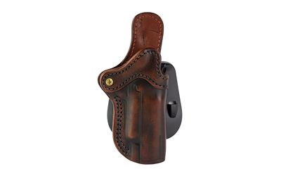 1791 Gunleather PDH1 Optic Ready, OWB Paddle Holster, Fits Optic Ready 4.25" to 5" 1911s, Matte Finish, Vintage Leather, Right Hand
