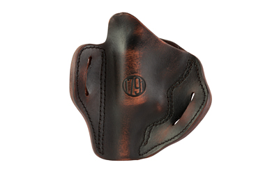 1791 Gunleather Revolver, Size 3, OWB Belt Holster, Fits Z-Frame Sized Revolvers, Vintage Leather, Right Hand — photo 2
