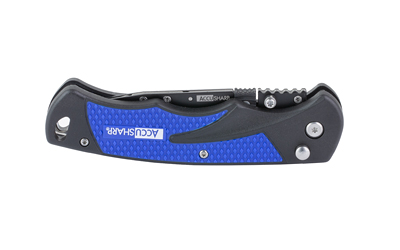 AccuSharp Razor Knife, Folding Knife, 3.5" Replaceable Blade, Plain Edge, 420 Stainless Steel Blade, 3-Position Locking Blade, Anodized Finish — photo 3