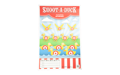 Action Target Arcade Classic Target, Multi Color, 23"x35", 100 Per Box