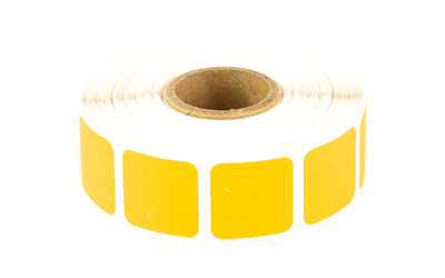 Action Target Square Target Pasters, Orange, 7/8", Roll of 1000 — photo 2