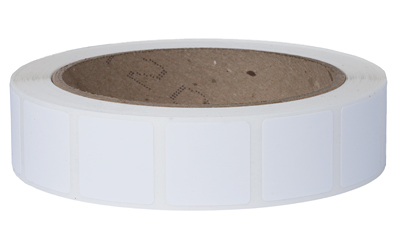 Action Target PAST/WI, Target Pasters, 7/8" Square Bullet Hole Repair Paster, White, 1000 Per Roll — photo 2
