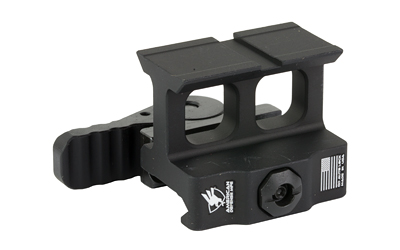 American Defense Mfg. AD-509T, Optic Mount, Lower 1/3 Height, Anodized Finish, Black, Quick Release, Fits Holosun 509T Footprint
