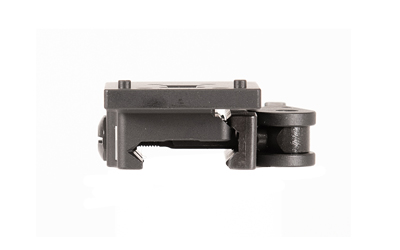 American Defense Mfg. AD-AEMS, Optic Mount, Co-Witness Height, Anodized Finish, Black, Quick Release, Fits Holosun AEMS