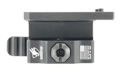 American Defense Mfg. AD-AEMS, Quick Detach Mount, 1.93" High, Anodized Finish, Black, Fits Holosun AEMS