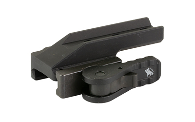 American Defense Mfg. AD-B2, Quick Detach Mount, 1.41" Height, Fits Trijicon ACOG, Anodized Finish, Black