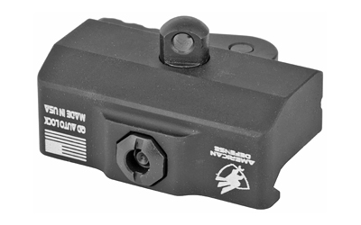 American Defense Mfg. Mount, Picatinny, For Harris Bipod, Quick Release, Black — photo 2