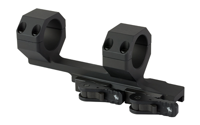 American Defense Mfg. Delta Scope Mount, Quick Detach, Horizontal split rings, 2" Offset, Black — photo 2