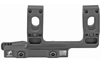 American Defense Mfg. AD-RECON Scope Mount, Dual Quick Detach, Vertical Spit Rings, 2" Offset, 30MM, High Height, Black — photo 3