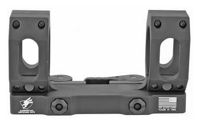 American Defense Mfg. AD-RECON-SL Scope Mount, Dual Quick Detach, Vertical Spit Rings, 2" Offset, 34MM, High Height, Titanium Lever System, Black — photo 3