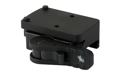 American Defense Mfg. AD-RMR, Quick Detach Mount, Left Hand Lever, Low, Fits Trijicon RMR, Anodized Finish, Black — photo 2