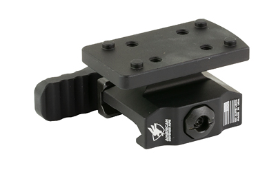 American Defense Mfg. Lightweight TR, Quick Detach Mount, Co-Witness, RMSc Footprint, Anodized Finish, Black