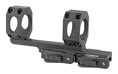 American Defense Mfg. AD-RECON Scope Mount, Dual Quick Detach, Vertical Spit Rings, 2" Offset, 30MM, Standard Height, TAC Aluminum Levers, Black — photo 2
