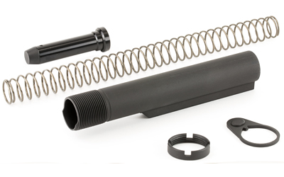 ATI Outdoors Buffer Tube Kit, Mil-Spec, Spring, Buffer, Locking Ring & Nut, Black — photo 2